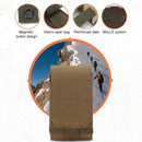 Water Resistant Outdoor Cell Phone Case 17Cm X 8.3Cm X 3.5Cm Stylish & Durable - Black