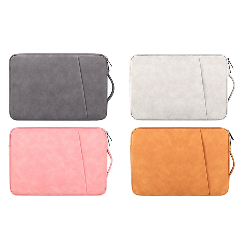 14.1-15.4 Inch Sheepskin Notebook Inner Bag Options - Pink