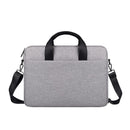14.1-15.4 Inch Portable Laptop Bag with Single-shoulder Strap - Navy Cyan