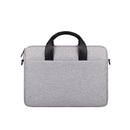 14.1-15.4 Inch Portable Laptop Bag with Single-shoulder Strap - Navy Cyan