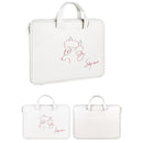 14.1-15.4 Inch Lightweight Printed Laptop Bag In Pu Material - Watermelon