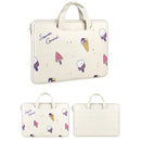 14.1-15.4 Inch Lightweight Printed Laptop Bag In Pu Material - Watermelon