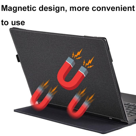 14 Leather Laptop Protective Case - Anti-Fall Design - Dark Blue - For Samsung Galaxy Book 4 Pro