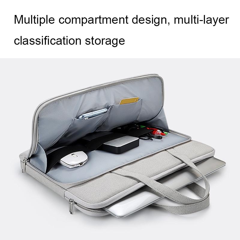 14.1-15.4 Inch Waterproof Laptop Bag - Durable And Stylish - Navy Blue