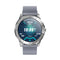 1.3 Inch Ips Colour Screen Ip68 Waterproof Smart Watch Support Bluetooth Call / Sleep Monitoring / Heart Rate Monitoring - Silicone Strap Silver