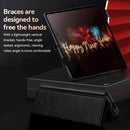 For Samsung Galaxy z Fold4 5G Magnetic Snap Leather Flip Case - All-inclusive - Red