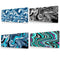 Abstract Gaming Desk Mat 300 X 600 X 2Mm - Abstract Fluid 27 - 300X700X2Mm
