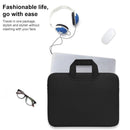 Portable Air Permeable Handheld Sleeve For 13.3 Laptops - 34X25.5X2.5Cm - Black