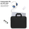 Portable Air Permeable Handheld Sleeve For 13.3 Laptops - 34X25.5X2.5Cm - Black