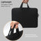 Portable Air Permeable Handheld Sleeve For 13.3 Laptops - 34X25.5X2.5Cm - Black