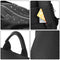 Black Oxford Laptop Backpack - Multifunctional