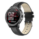 1.3 Inch Ips Colour Touch Screen Smart Watch Ip67 Waterproof Support Weather Forecast / Heart Rate Monitor / Sleep Monitor / Blood Pressure Monitoring Black