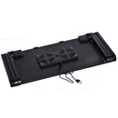 Adjustable Laptop Stand With Fans & Mouse Pad - Portable & Foldable