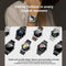 Waterproof Smart Bracelet With Heart Rate Monitor And Multi-Sport Mode - Black