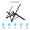 Adjustable Foldable Laptop Stand - Portable Desk Holder