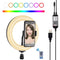 7.9 Dual Colour Led Ring Light With Usb Dimmable For Vlogging And Photography