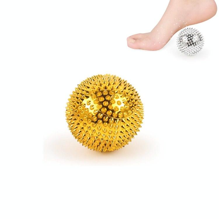 5.6Cm Magnetic Massage Ball For Muscle Relaxation - Silver