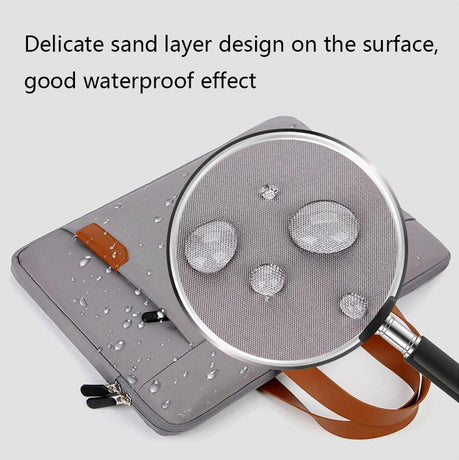 Lightweight Laptop Liner Bag - Fits 15 / 15.4 / 15.6 Inch - Portable - Gray