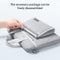 Portable Oxford Laptop Bag - Durable Fabric Multiple Colours - Grey