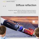 Portable Home Theater Led Projector - 400 Lumens - Silver