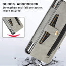 Shockproof Foldable Leather Case with Stylus for Samsung Galaxy z Fold 4 / 5g - Black