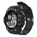 1.28 Inch Waterproof Smart Watch With Heart Rate & Blood Pressure Monitoring - Black