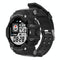 1.28 Inch Waterproof Smart Watch With Heart Rate & Blood Pressure Monitoring - Black