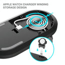 3 In 1 Wireless Charger For Phones Iwatch Airpods - Black