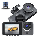Black A2 Triple Lens Car Dash Camera Recorder