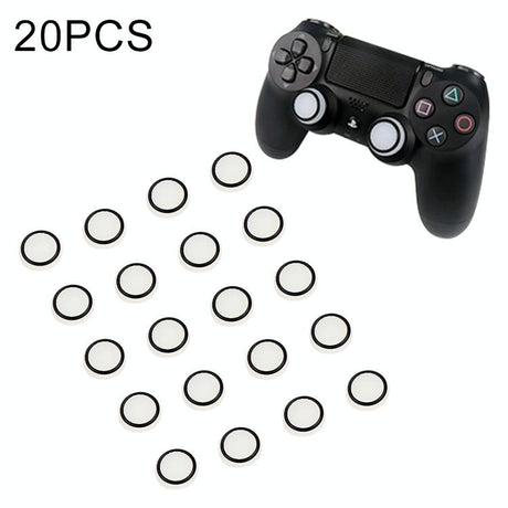 20 Luminous Silicone Gamepad Covers for Ps4 / Ps3 / Ps2 / Xbox360 / Xboxone / Wiiu - Black