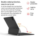 2022 T89 Magic Bluetooth Keyboard Leather Case For Ipad 10.9 Gen 10 - Black