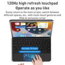 2022 T89 Magic Bluetooth Keyboard Leather Case For Ipad 10.9 Gen 10 - Black