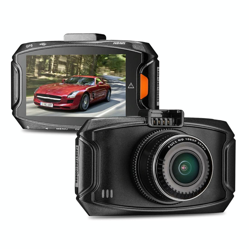 2.7 Lcd Car Dvr Camera with 170 Degree Wide Angle 2304 x 1296p Hd Screen