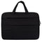 15.6 Inch Laptop Tablet Bag With Multiple Pockets And Soft Oxford Cloth Handle - Black