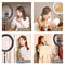 11.8 Led Ring Light Kit With Tripod And Phone Clamp