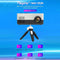 Mini Led Projector With Tripod Mount - Supports Av / Hdmi / Usb / Tf - 1080P Hd - Blue White