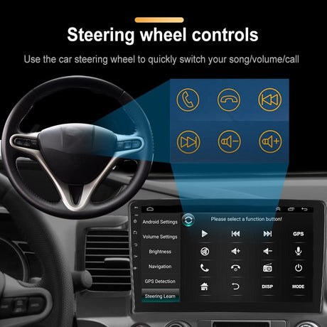 10.1 Inch Android Navigation For Honda Civic - Standard + 12 Light Camera 2 + 32G