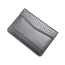 13 Inch Ultra-thin Magnetic Holster for Horizontal Embossed Notebook with Liner Bag - Gray