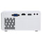 1800 Lumens Hd Wifi Smart Projector - Hdmi / Usb / Vga / Av - Black
