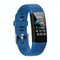 Smart Health Bracelet With Call Reminder And Monitoring - Black