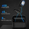 Wireless Bluetooth 5.0 Earphones - Binaural Stereo Automatic Pairing - Black
