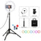 10.2 Rgbw Led Ring Light Kit with Tripod and Remote Control