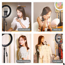 10.2 Rgbw Led Ring Light Kit with Tripod and Remote Control