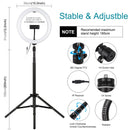 10.2 Rgbw Led Ring Light Kit with Tripod and Remote Control