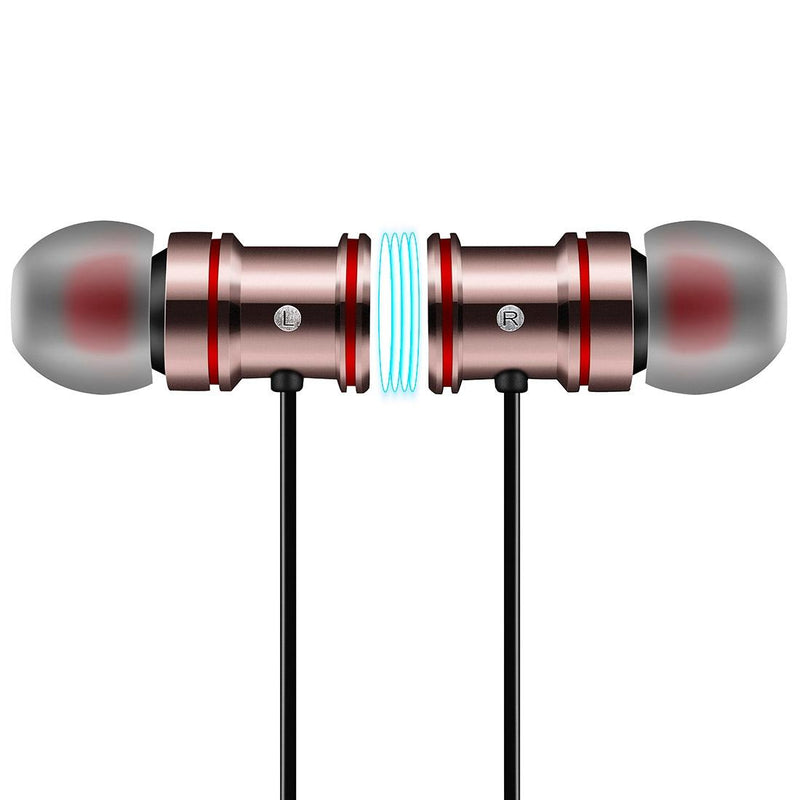 Waterproof Magnetic Sport Earbuds With Mic - Wireless Bluetooth V4.1