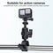 Adjustable Bike Handlebar Mount With Phone Clamp - 360 Rotation
