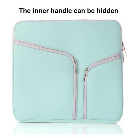10-Inch Multi-Pocket Laptop Liner Bag For Diving Material - Purple
