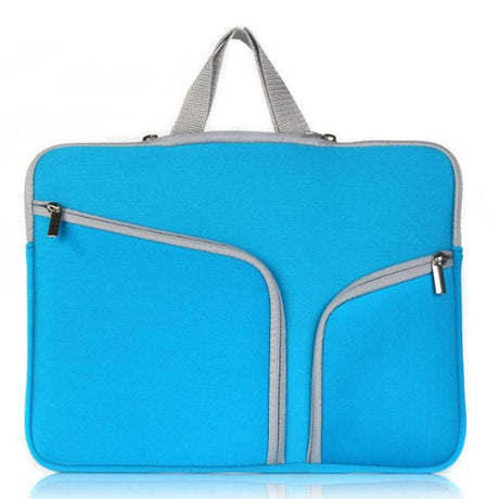 10-Inch Multi-Pocket Laptop Liner Bag For Diving Material - Purple