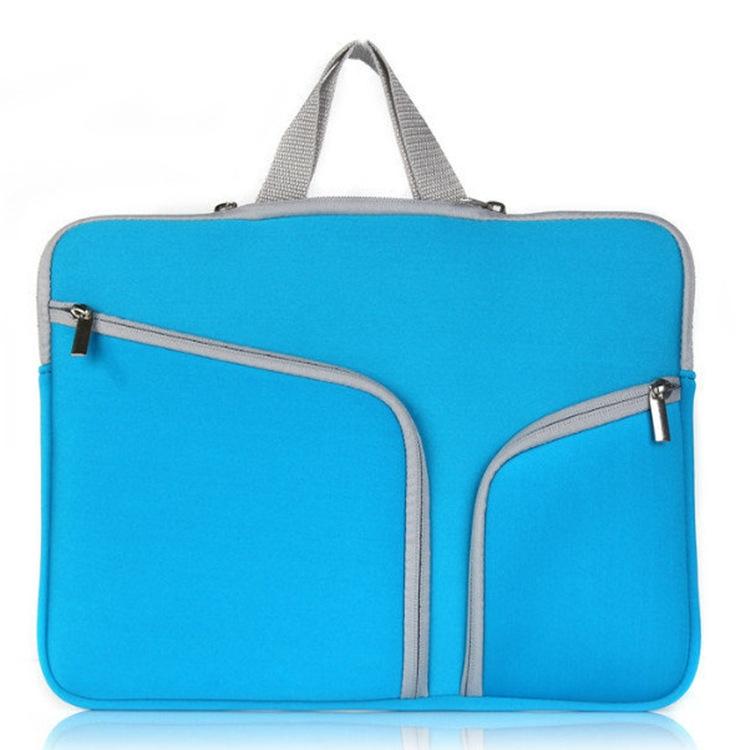 10-Inch Multi-Pocket Laptop Liner Bag For Diving Material - Purple