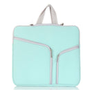 10-Inch Multi-Pocket Laptop Liner Bag For Diving Material - Purple